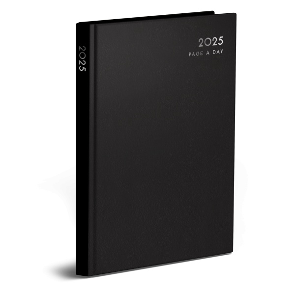 U. 2025 A5 Hardback Page a Day Diary