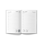 U. 2025 A5 Hardback Page a Day Diary