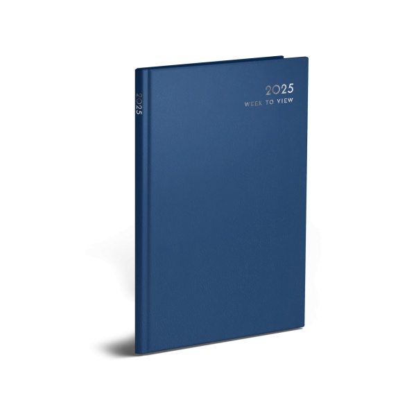 U. 2025 A6 Hardback Week to View Diary