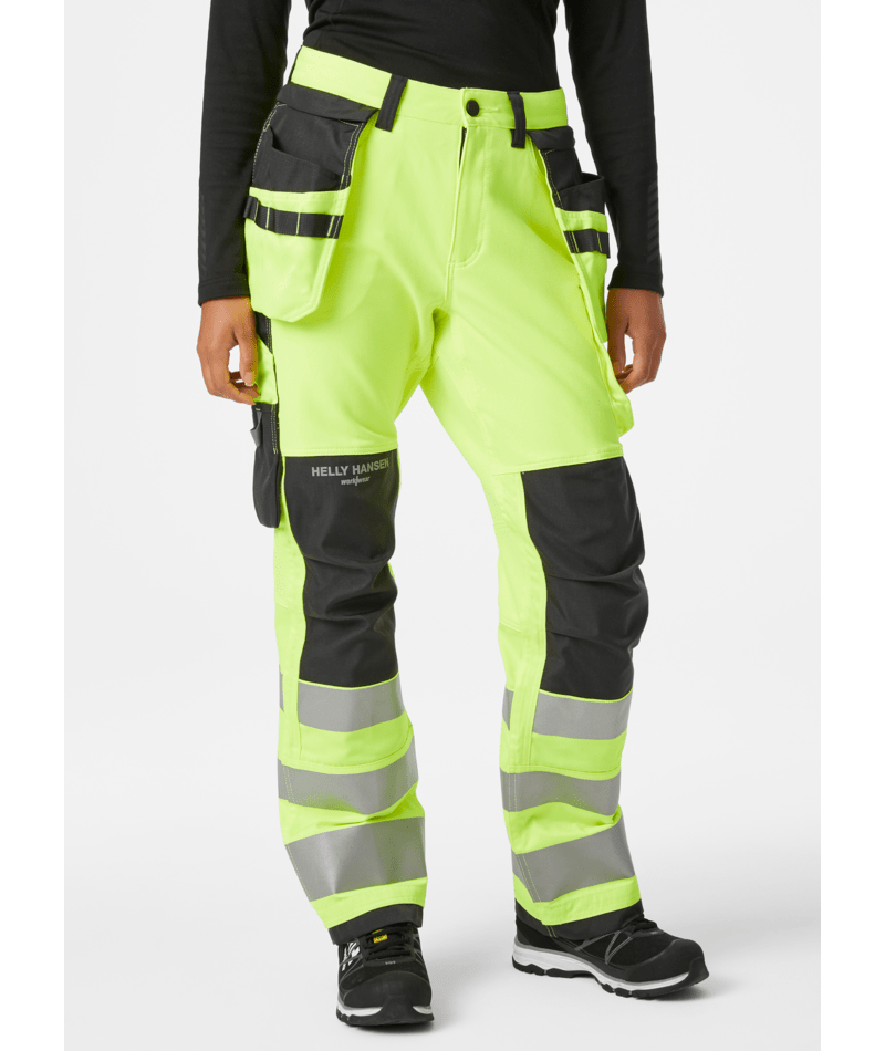 Helly Hansen Womens Luna Hi Vis Construction Trousers Class 2