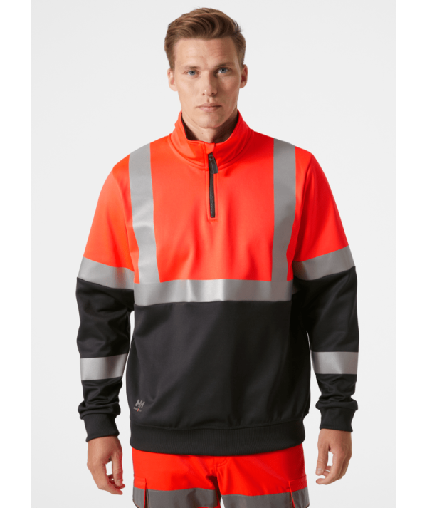 Helly Hansen Addvis Half Zip Sweatshirt Class 1