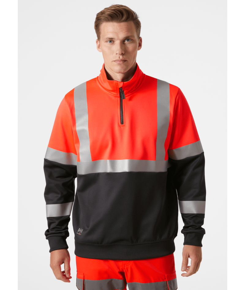 Helly Hansen Addvis Half Zip Sweatshirt Class 1