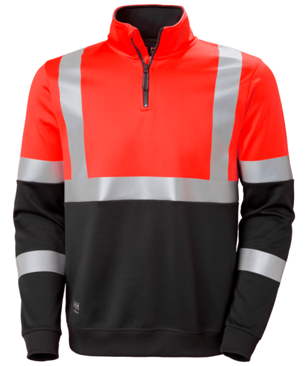 Helly Hansen Addvis Half Zip Sweatshirt Class 1